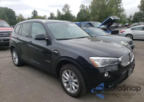 2015 BMW X3 xDrive28I z USA, uszkodzony, nr VIN 5UXWX9C57F0D59521